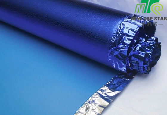 3mm Super EVA Foam Underlayment Noise Reduction With Blue Aluminum Film